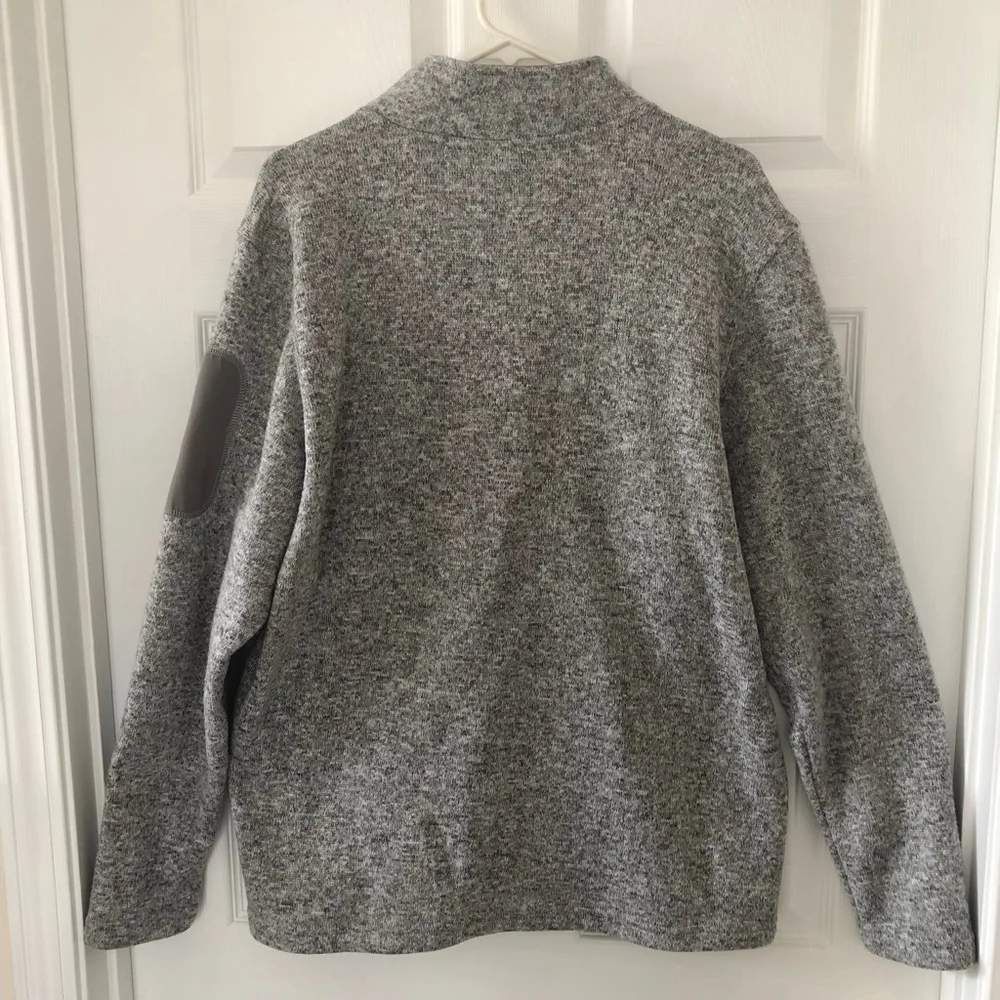 Charles River Heathered Fleece Pullover “GLATFELTER” Size XL Retail $125 - Picture 2 of 6